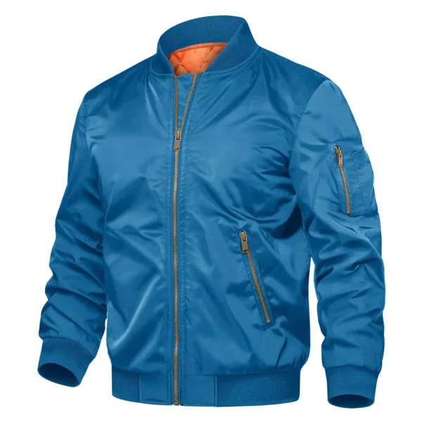 TACVASEN-Jaquetas bombardeiras acolchoadas para homens, jaqueta piloto, moda casual de beisebol, streetwear varsity, casaco retrô, inverno - Imagem 13