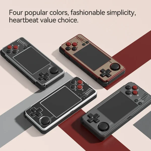 MIYOO A30 Handheld Game Console, Emulador Retro, Video Console, Motor de Vibração, Presentes Jogador, 2.8 "Tela IPS, Sistema Linux, 2.4G, WiFi - Imagem 3