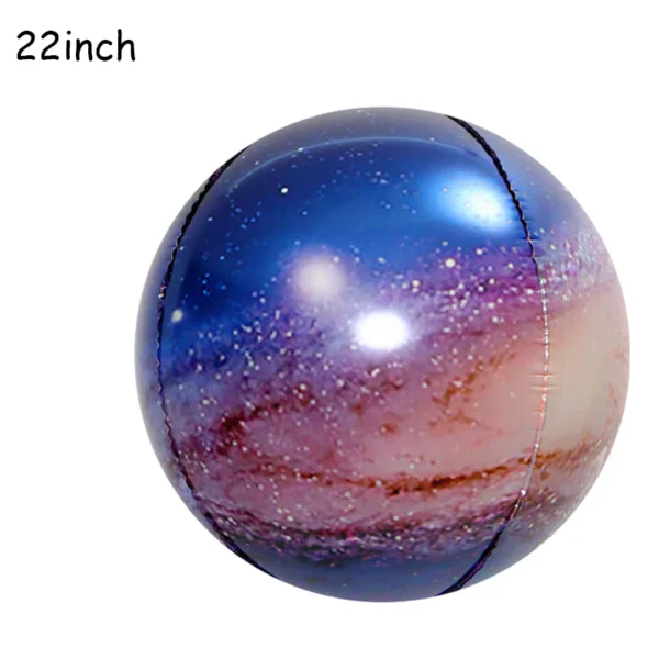 1Pcs Grande Foil Foil Balão Espaço Exploração Tema Inflável Decoração Brinquedos para Meninos Festa de Aniversário Foguete Asa - Imagem 21