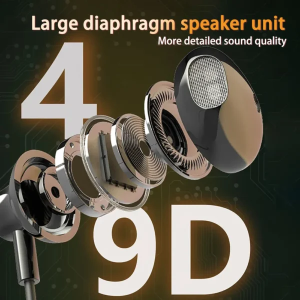 Fones de ouvido sem fio TWS Super Power, faixa Bluetooth, fones magnéticos, display LED, fone de ouvido esportivo, estéreo com microfone - Imagem 6