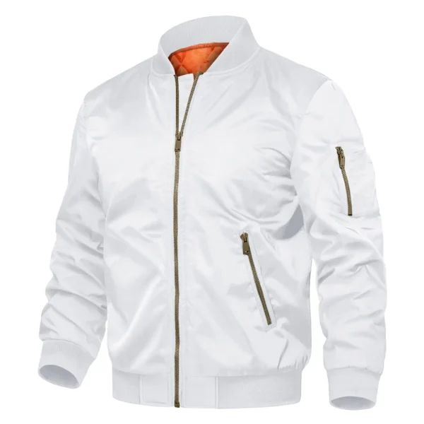 TACVASEN-Jaquetas bombardeiras acolchoadas para homens, jaqueta piloto, moda casual de beisebol, streetwear varsity, casaco retrô, inverno - Imagem 27