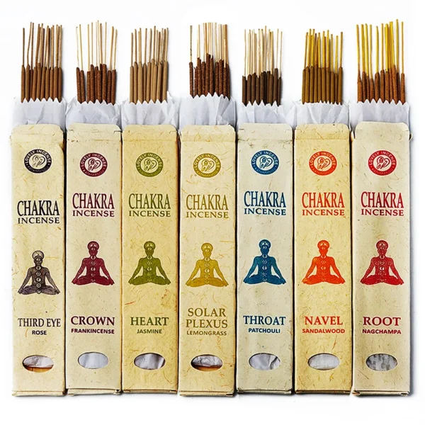 Nepal 7 chakra incensos, feitos à mão, para casa, yoga, meditação, Aromaterapia, conjunto 7x15