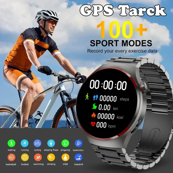 Relogio Digital Huwei 2024 New GT4 PRO Smart Watch - Imagem 6