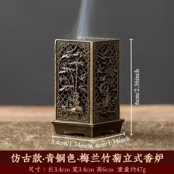 Incenso Cones Torre para Purificação do Ar, Sândalo, Lavanda, Baunilha, Meditação, Jasmim, Aromaterapia - Imagem 13
