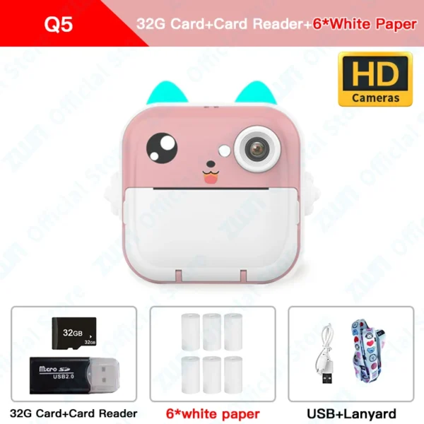 Brinquedo Children 1080P HD Digital Camera Toys - Imagem 7
