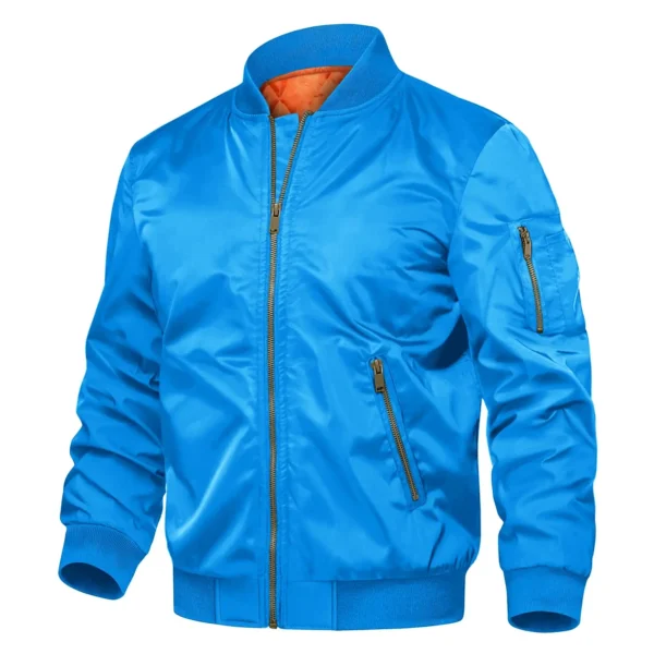 TACVASEN-Jaquetas bombardeiras acolchoadas para homens, jaqueta piloto, moda casual de beisebol, streetwear varsity, casaco retrô, inverno - Imagem 15
