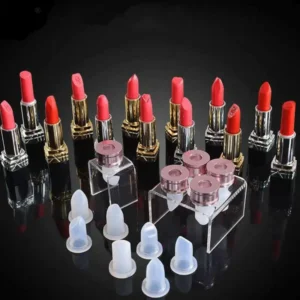 1Pc Silicone Batom Molde DIY Lip Balm Cosmético Molde Suporte Batom Molde DIY Artesanato Ferramenta Molde Feito à Mão