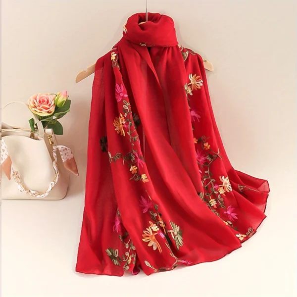 Lenço de seda quadrado vintage feminino, bandana de boémia bandana de flores bandana luxuosa, acessórios de verão, novo, 2022 - Imagem 4