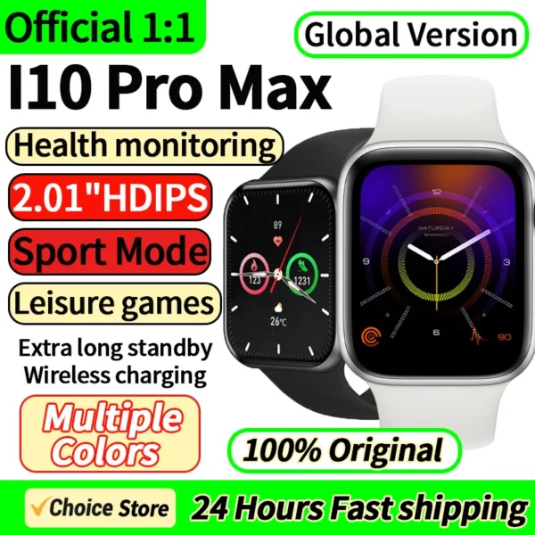Relogio Digital I10 Pro Max 2024 New Smart Watch