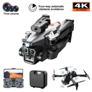 K10 MAX Professional 4K HD Camera Drone, Fluxo Óptico, 360 °, Evitar Obstáculos, Tiro Vertical de Quatro Eixos, Novo