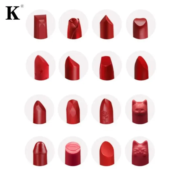 1Pc Silicone Batom Molde DIY Lip Balm Cosmético Molde Suporte Batom Molde DIY Artesanato Ferramenta Molde Feito à Mão - Imagem 5