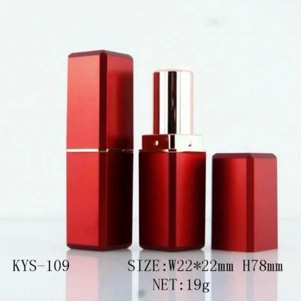 1pc Portátil Vazio Batom Tubo 12.1mm Calibre DIY Lip Balm Tubes De Metal Lip Gloss Cosméticos Embalagem Recipiente Beleza Ferramenta - Imagem 2