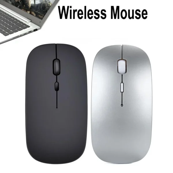 Mouse sem fio bluetooth 5.0, silencioso, ergonômico, óptico, para apple pc, ipad, atacado - Imagem 4