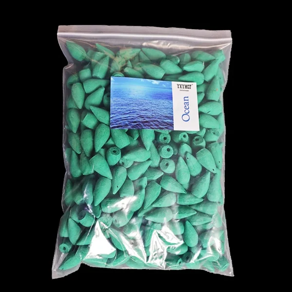 T 100g/200g/500g/1kg torre de refluxo natural cones de incenso indiana refluxo cone incenso sândalo lavanda fragrância doméstica - Imagem 14