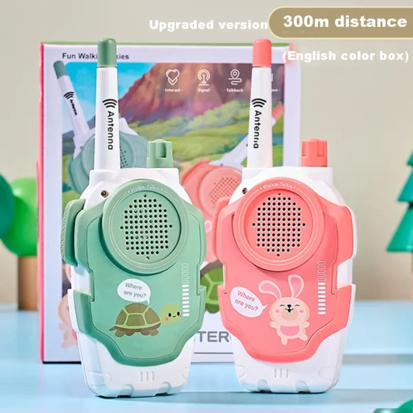 Brinquedo 2Pcs/Set Children Walkie-Talkie - Imagem 7