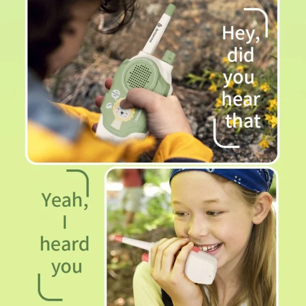 Brinquedo 2Pcs/Set Children Walkie-Talkie - Imagem 5