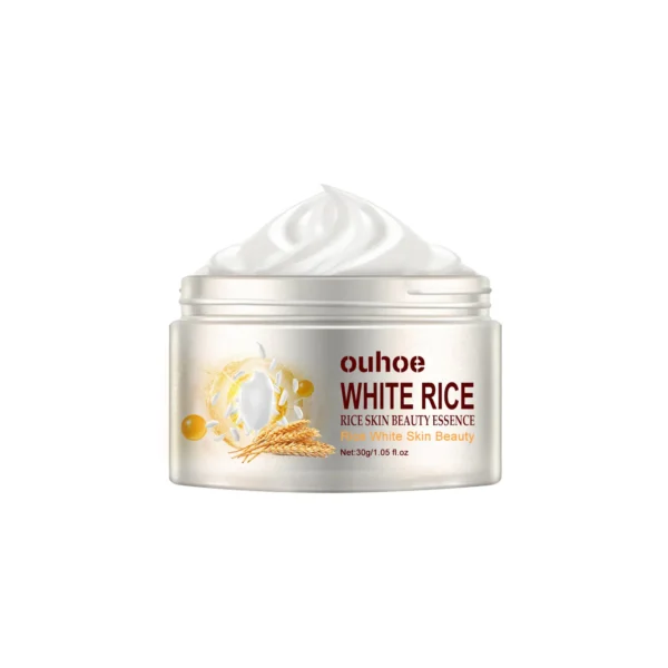 Creme facial antirrugas de arroz, tratamento para acne e melasma, pigmentação, clareamento, lifting facial, beleza, hidratante, cosméticos coreanos, 30g - Imagem 6