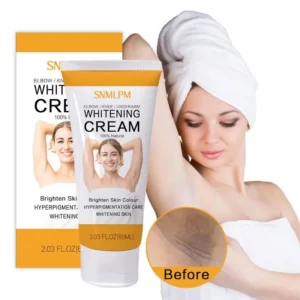 Creme Clareador para Pele Negra, Clareamento de Axilas, Áreas Íntimas, Axilas, Cuidado Corporal, Partes Particulares, Beleza, Saúde