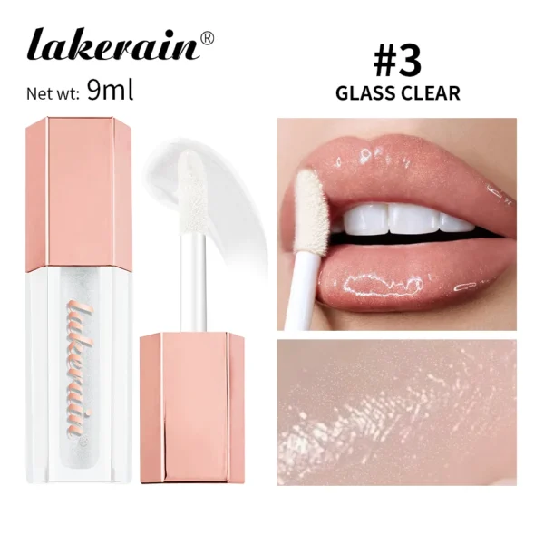 8 Cores Gloss Universal Lip Luminizer Hidratante Leve Brilho Labial Líquido Duradouro Batom Gloss Regula Lábios Pele - Imagem 12