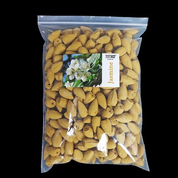 T 100g/200g/500g/1kg torre de refluxo natural cones de incenso indiana refluxo cone incenso sândalo lavanda fragrância doméstica - Imagem 13