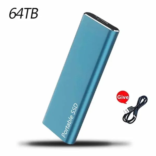 Disco rígido SSD externo portátil, Disco Flash Original para Xiami, Tipo C USB 3.1, 128TB, 2TB, 30TB, 64TB - Imagem 29