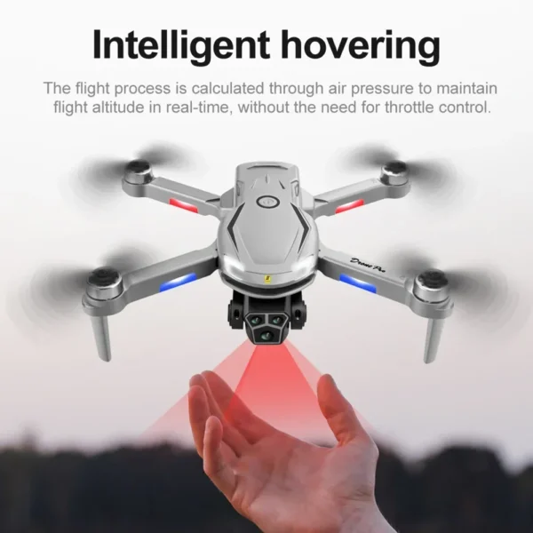 2024 novo drone v888 profissional 8k hd esc câmera sem escova fluxo óptico oa drones aéreos wifi rc uav atualizado v888 drone - Imagem 5