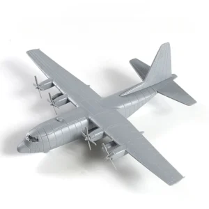 Hercules Transport Aircraft Toy, fácil montagem modelo militar, presente aeronave para o menino, US C-130, 4D, 1/144