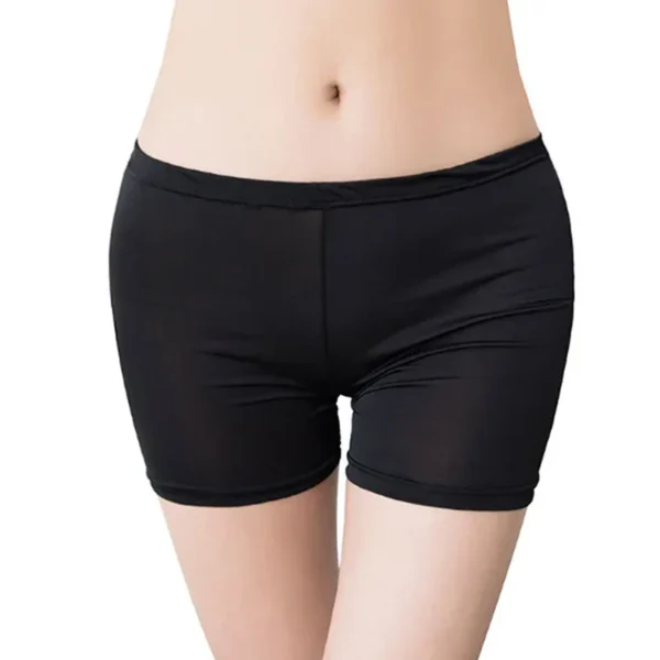 Calças de Segurança verão Curto Em Saias para As Mulheres Menina Boyshorts Calcinhas Sem Costura Grande Tamanho de Segurança Do Sexo Feminino Calcinha Cueca Boxer - Imagem 11