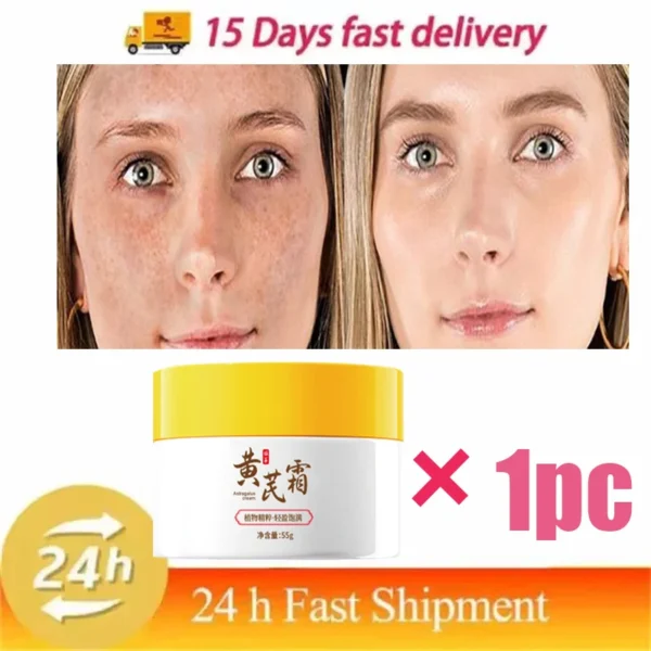 Creme facial clareador para remoção de sardas, melasma, corretivo para manchas escuras, clareia a pigmentação da melanina, clareia, antienvelhecimento, cuidados de beleza - Imagem 7