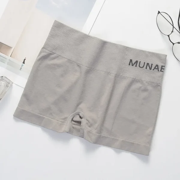 Calças de segurança sem costura confortáveis respiráveis boxers elásticos calcinha doce shorts sem costura Шорты Ж Во pantalons de seguridad - Imagem 9