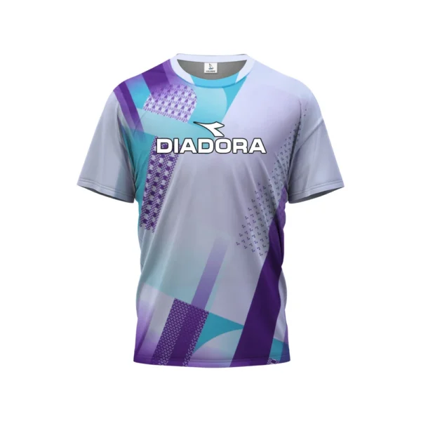 Novas roupas esportivas de badminton de manga curta fitness roupas de tênis 2023 Novas roupas de ciclismo Dona Men respiráveis ​​com absorção de suor - Imagem 10