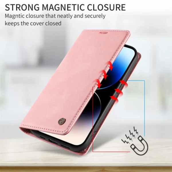 Estojo de couro para Samsung Galaxy, tampa do telefone de carteira, A12, A13, A14, A15, A22, A23, A24, A25, A32, A33, A34, A35, A52S, A53, a54, A55, A72, A73 - Imagem 3