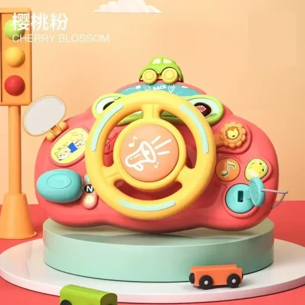 Brinquedo Baby Toy Electric Simulate Driving Car Copilot - Imagem 7