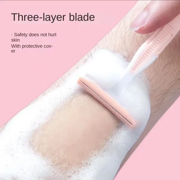 4PCS Depilador de pelos nas axilas Rolo de mola portátil seguro para mulheres Depilador de remoção de pelos faciais Massageador de cuidados faciais Ferramenta depiladora de beleza - Imagem 2