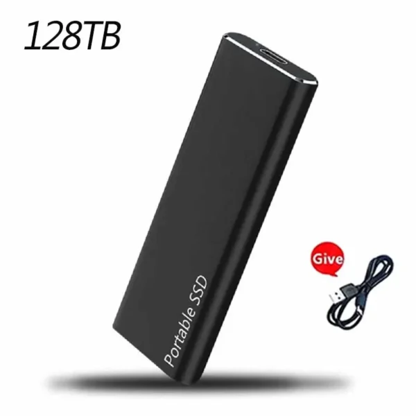 Disco rígido SSD externo portátil, Disco Flash Original para Xiami, Tipo C USB 3.1, 128TB, 2TB, 30TB, 64TB - Imagem 13