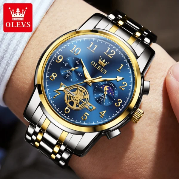 Relógio OLEVS 2900 Moon Phase Watch - Imagem 2