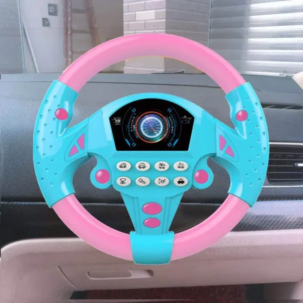 Brinquedo Kids Electric Steering Wheel Toy - Imagem 5