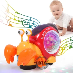 Brinquedo Crawling Crab Baby Toys