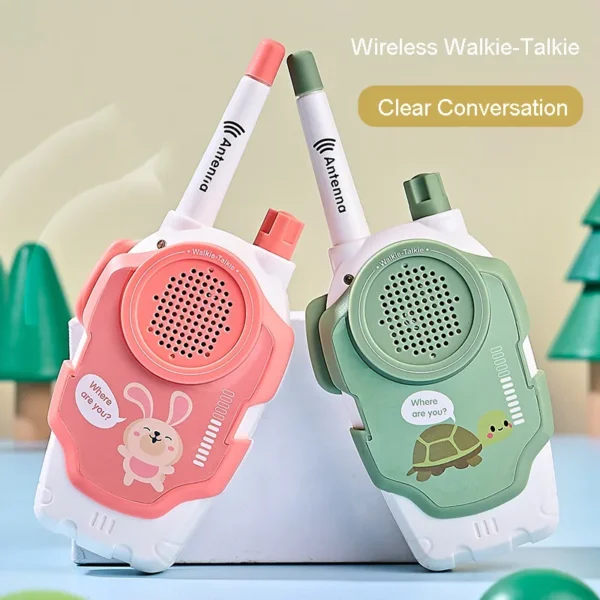 Brinquedo 2Pcs/Set Children Walkie-Talkie