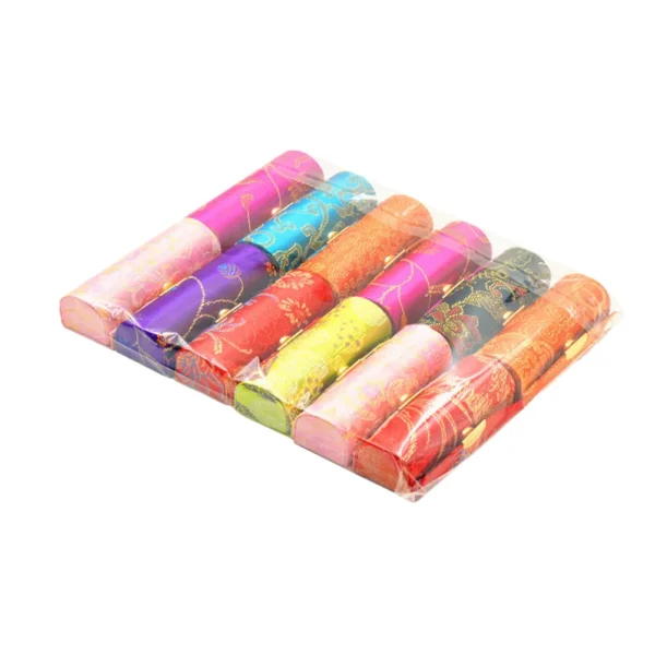 12pçs caixa de armazenamento de batom, garrafa diy, suporte feminino, bálsamo de transporte, seda vintage para mulheres com espelho portátil miss - Imagem 3