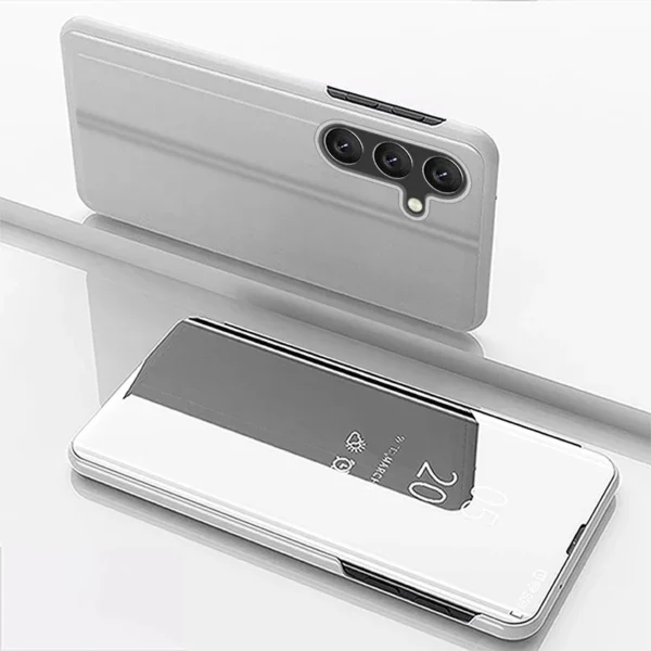 Estojos de telefone espelhado para Samsung Galaxy, armadura à prova de choque, capa de couro, 5G, A35, A25, A15, A54, A53, A52, A34, A14, A32, A13, A51, A73 - Imagem 12