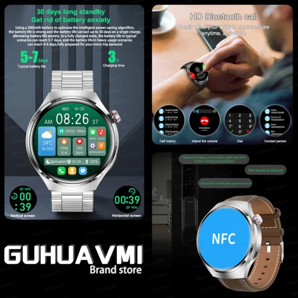 Relogio Digital Huawei GT4 PRO Smart Watch - Imagem 2