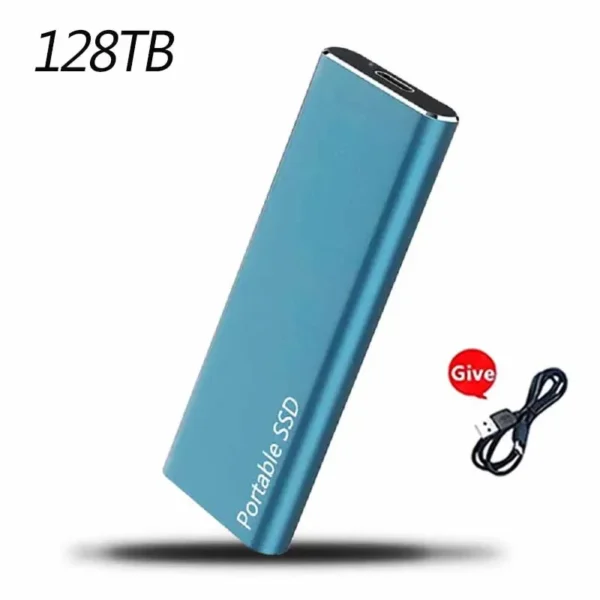 Disco rígido SSD externo portátil, Disco Flash Original para Xiami, Tipo C USB 3.1, 128TB, 2TB, 30TB, 64TB - Imagem 30