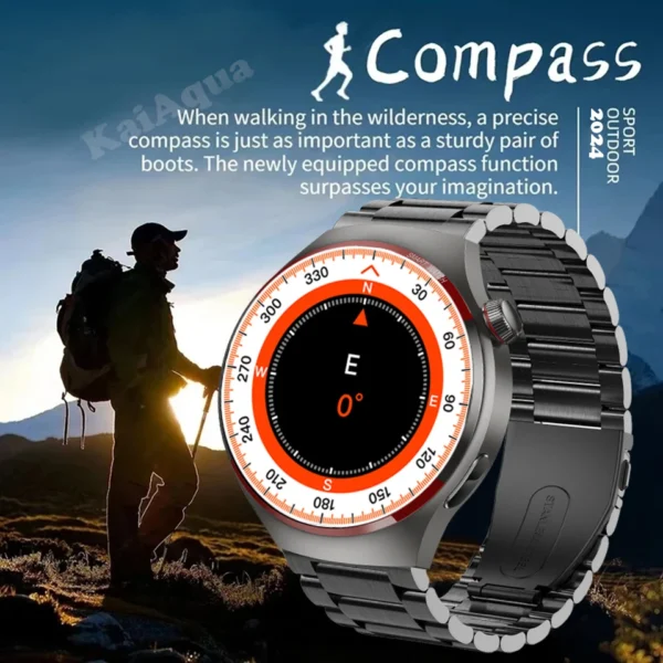 Relogio Digital Huwei 2024 New GT4 PRO Smart Watch - Imagem 4