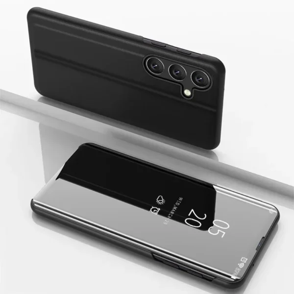 Estojos de telefone espelhado para Samsung Galaxy, armadura à prova de choque, capa de couro, 5G, A35, A25, A15, A54, A53, A52, A34, A14, A32, A13, A51, A73 - Imagem 8