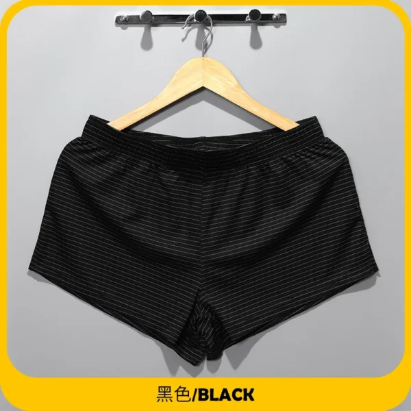 Antibacteriano Boxer Shorts Comfy masculino, Shorts Cool Feeling, Casual Homewear, Solto, Respirável, Legal, Simples, Moda Jovem, Calça Aro - Imagem 3