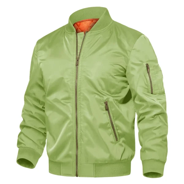 TACVASEN-Jaquetas bombardeiras acolchoadas para homens, jaqueta piloto, moda casual de beisebol, streetwear varsity, casaco retrô, inverno - Imagem 25