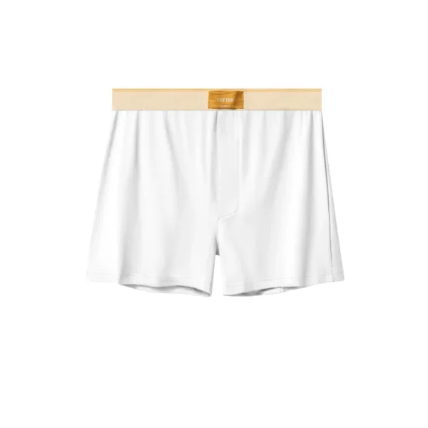 4 pçs masculino seta calças boxers de algodão shorts soltos meados de cintura masculina plus size roupa interior homewear calcinha confortável - Imagem 6