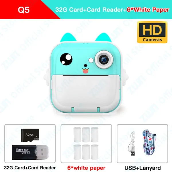 Brinquedo Children 1080P HD Digital Camera Toys - Imagem 8