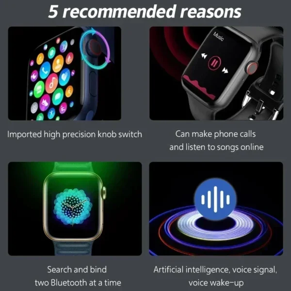 Relogio Digital Smart Watch - Imagem 4